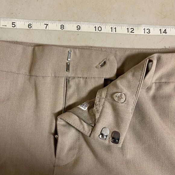 Charter Club Classic Fit Trouser Pants Brown 12 - Picture 11 of 13